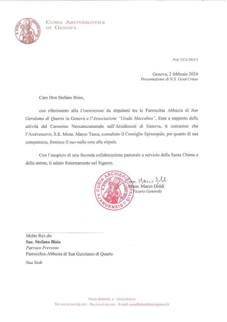 thumbnail of Parrocchia_SanGerolamoQuarto_ Convenzione_Neocatecumenali